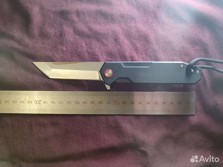 Нож складной tanto сталь d2