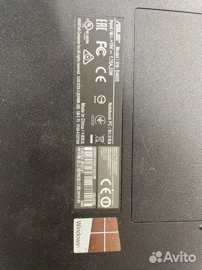 Asus E402s на разбор