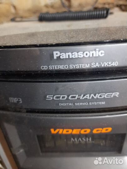 Музыкальный центр panasonic sa vk 540