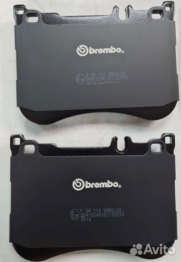 Колодки тормозные передние mercedes W222/С217