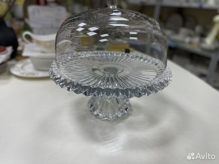 Хрусталь rogaska тортница