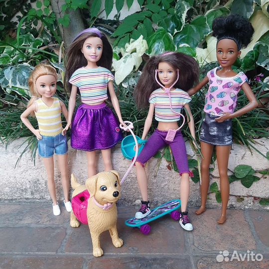 Барби шарнирная Скиппер и Стейси