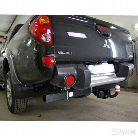 Фаркоп Mitsubishi L200 2004-2015 (удлиненная база)