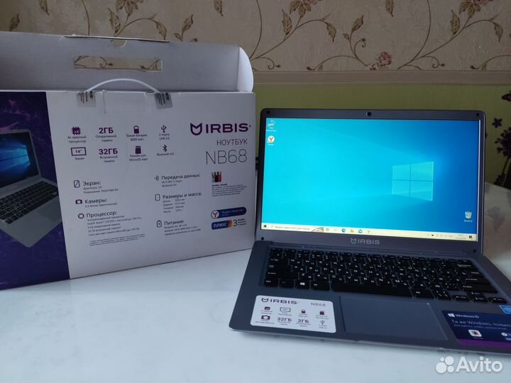 Ноутбук Irbis NB68