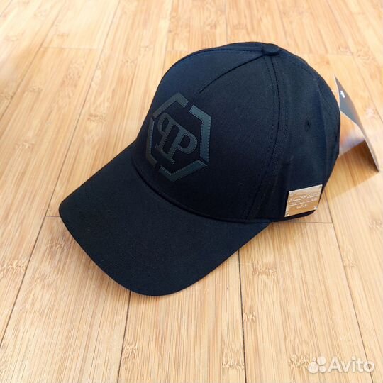 Кепка бейсболка Philipp Plein premium чёрная