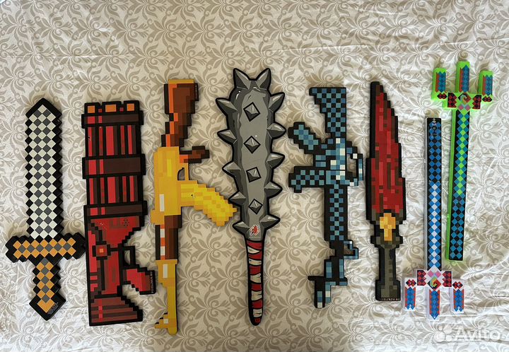 Игрушки майнкрафт пакетом