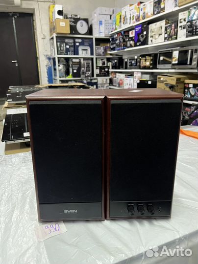 Колонки 2.0 sven SPS-702 40Вт Новые Чек/Гарантия
