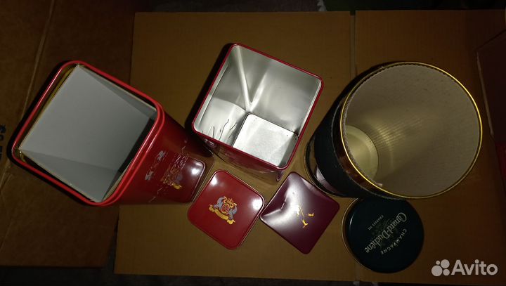 Жестяные банки тубы из под алкоголя