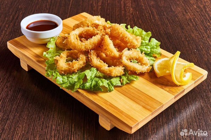 Кольца кальмара Дальневосточного в панировке