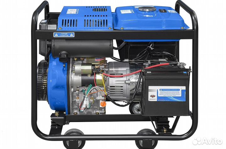 Дизельный генератор 6 кВт 3х фазный