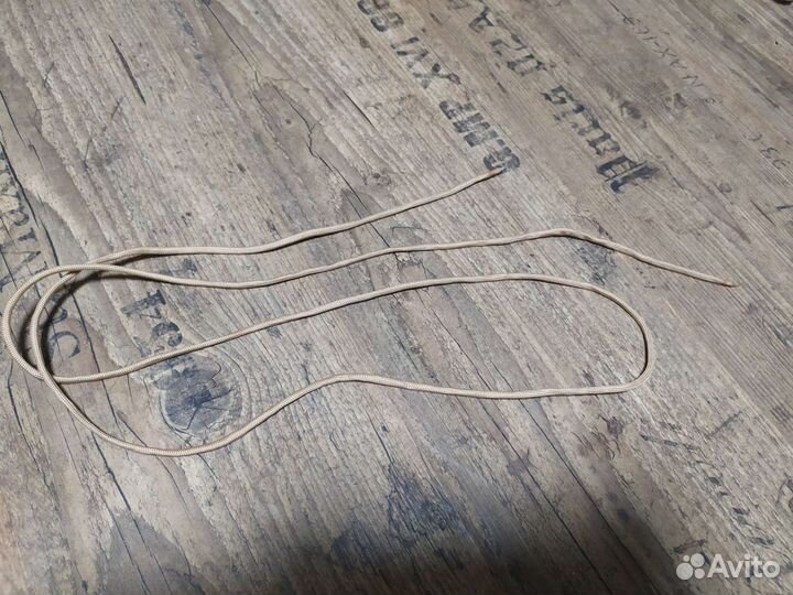 Шнурки паракордовые для берцев,цвет тан 150 см