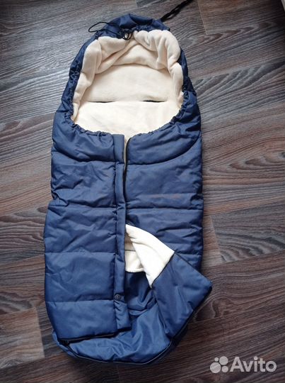 Зимний конверт в коляску