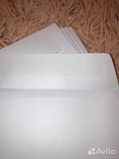 Конверт бумажный почтовый