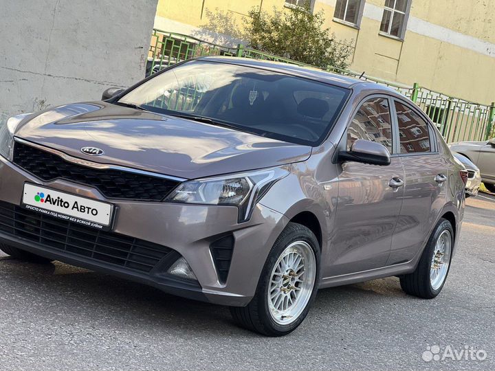 Kia Rio 1.6 МТ, 2021, 130 000 км