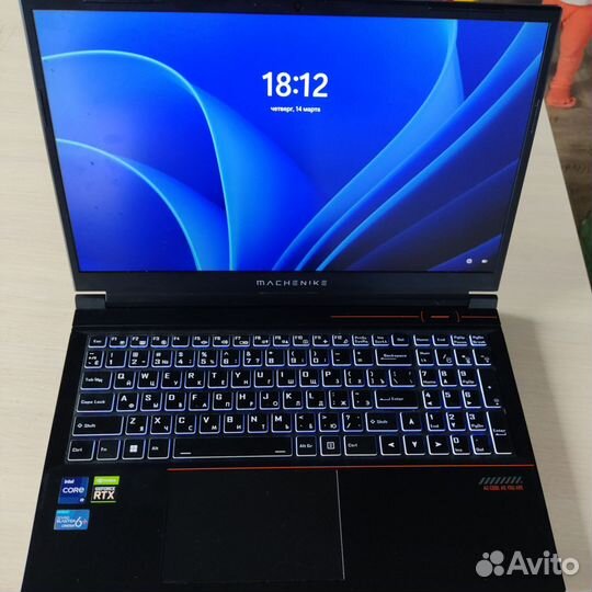 Супер мощный игровой Ноутбук machenike s15 новый