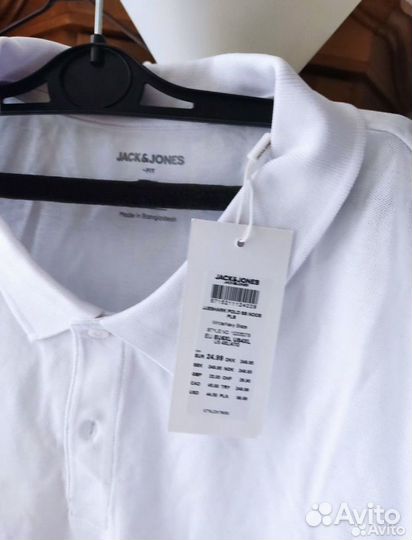 Поло Jack&Jones на крупного мужчину новое