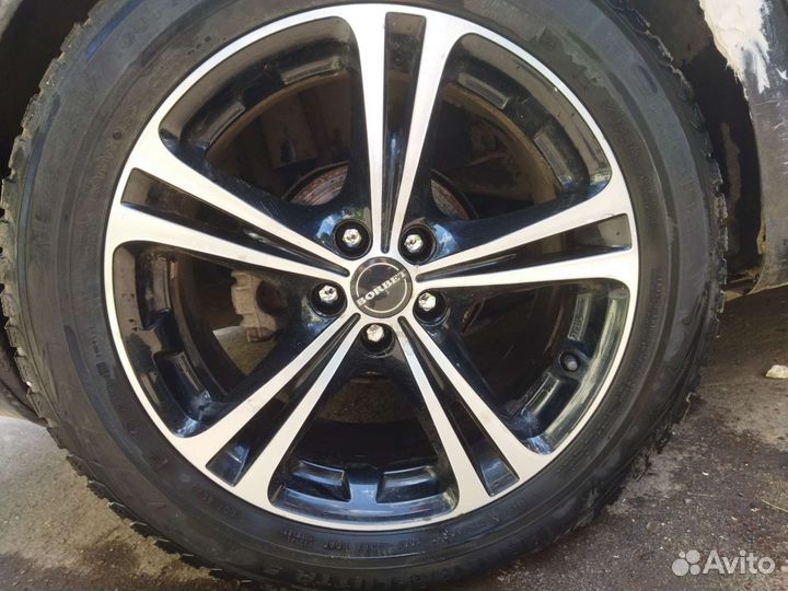 Литые диски borbet XL r 17 5*100