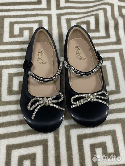 Туфли/балетки для девочки 33 размер на липучках
