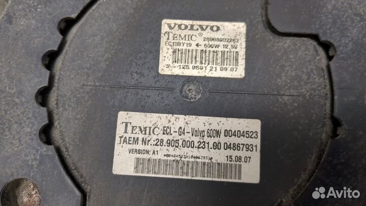 Вентилятор радиатора Volvo XC90, 2008