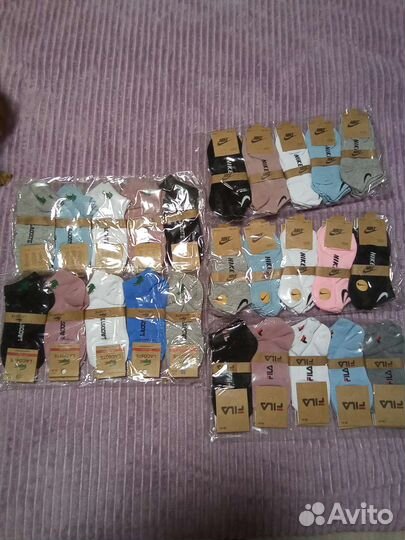 Носки женские короткие