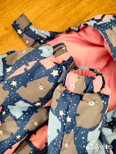 Зимний Комбинезон крокид для девочки80