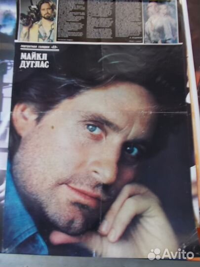 Постер Майкл Дуглас 33х51