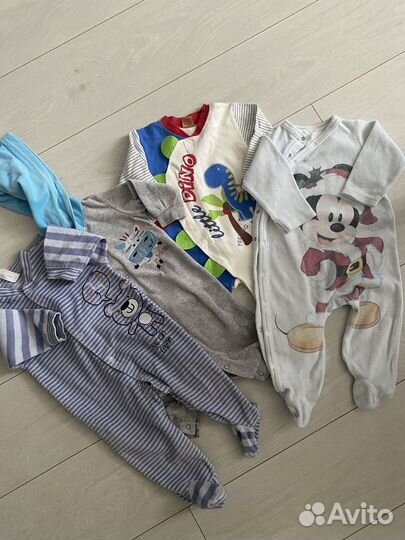 Пакет вещей на мальчика 74