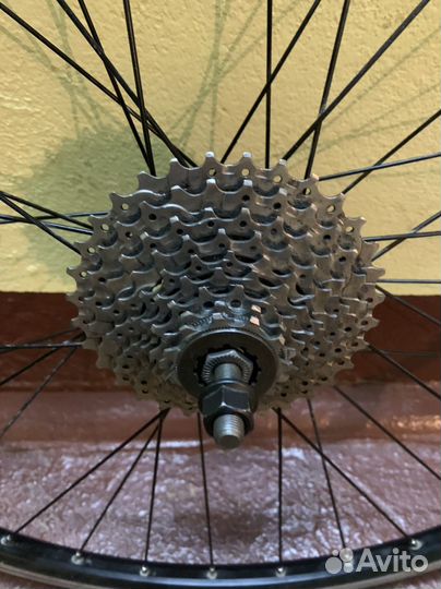 Заднее колесо на 26 для велосипеда с кассетой