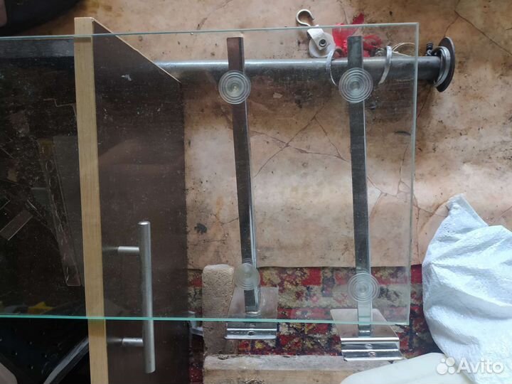 Полки стеклянные бу