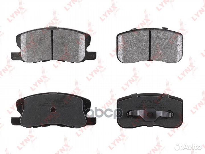 Колодки тормозные дисковые перед BD5515 LYN