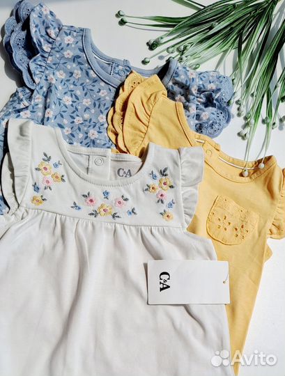 Футболки для девочки С&А