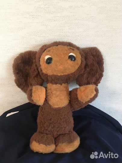 Чебурашка плюшевый СССР