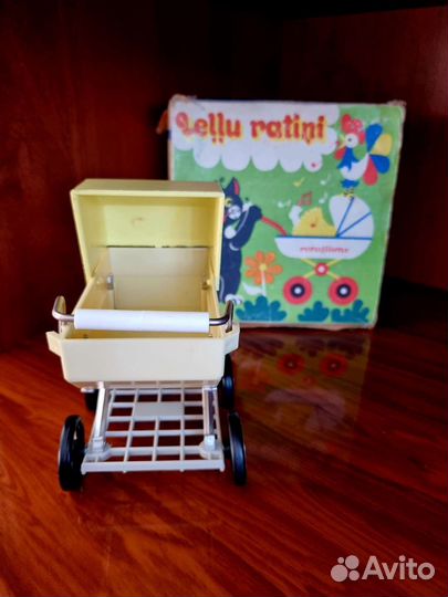 Коляска для пупсика СССР, коляска кукольная