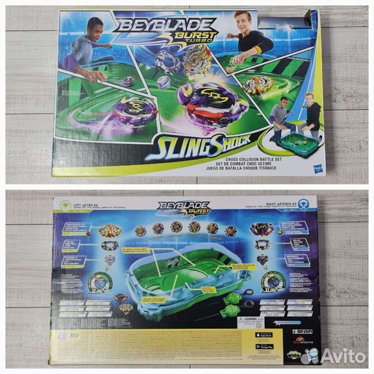 Игровой набор beyblade burst turbo sling shock 8+