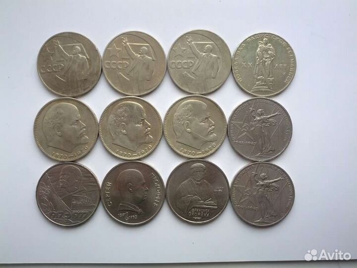 Юбилейные рубли СССР