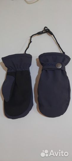 Варежки на возраст 3-5,с мягким подкладкой