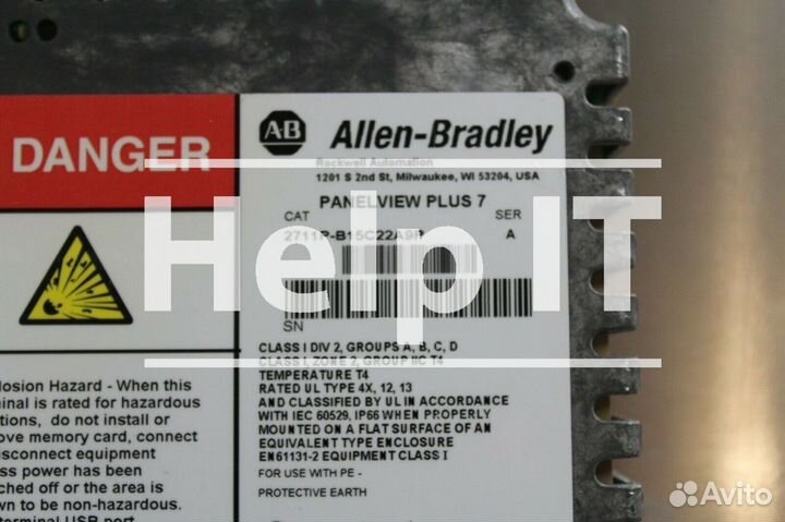 Панель управления Allen Bradley 2711P-B15C22A9P