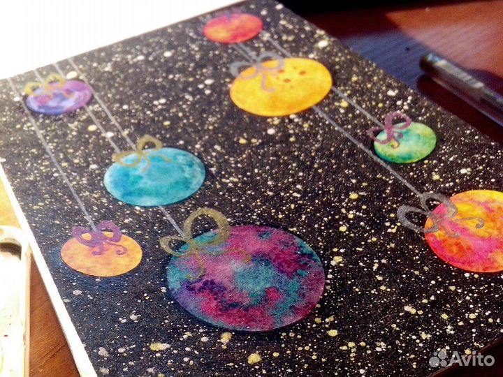 Холсты и открытки