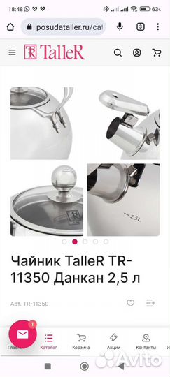 Чайник TelleR