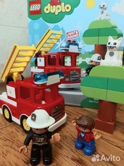 Lego duplo 10901 пожарная машина