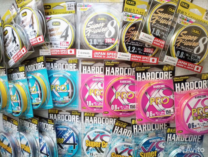 Лучшие японский плетеный шнур YGK DueL