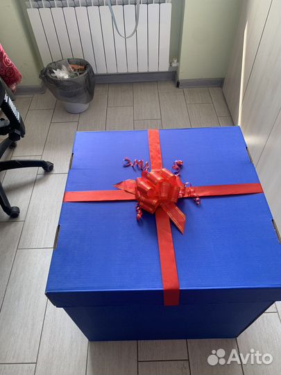 Праздничная коробка для шаров 60*60