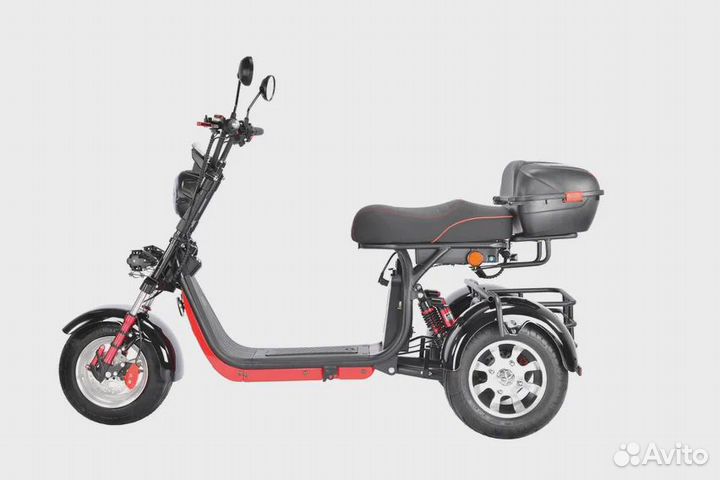 White Siberia PRO trike 3000W Black 2023