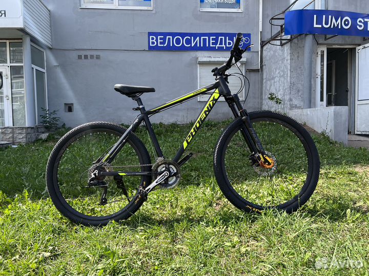 Велосипед алюминиевый с гидравлическими тормозами