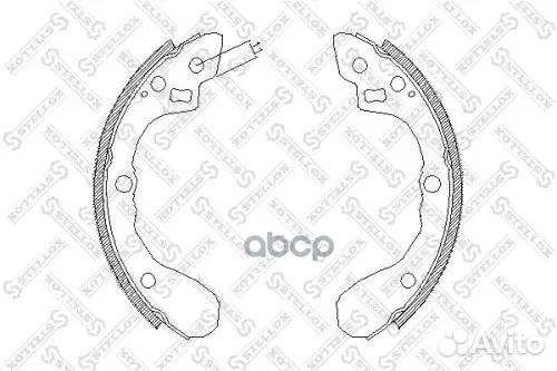 Колодки барабанные Kia Shuma 1.5-1.8 97 /Spectra