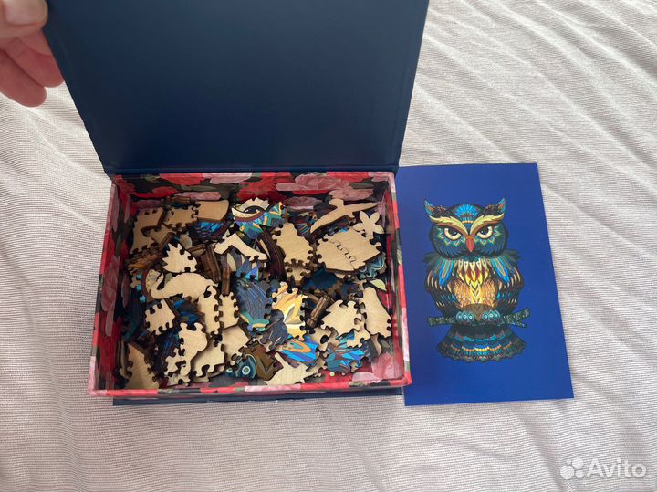 Деревянный арт пазл