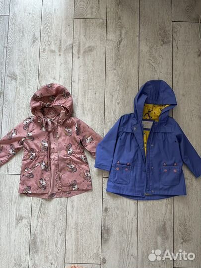 Плащ mothercare и hm 98