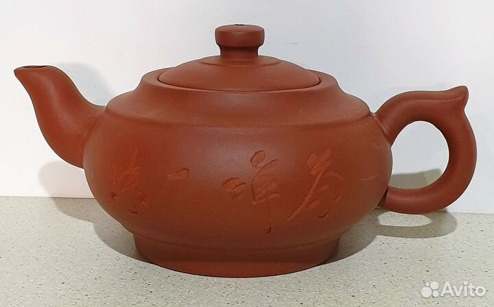Глиняный заварочный чайник объем 350 мл