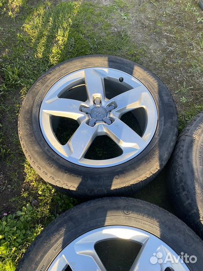 Литые диски r19 на audi Q7