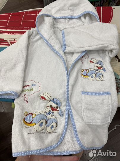 Детский махровый халат